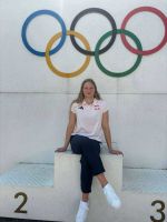 Zuzanna Famulok czeka na swój start podczas Igrzy